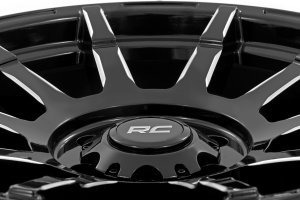 Wheel - Rough Country - 83 Series, 10-Spoke - Gloss Black